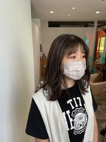 インビテーション 名古屋(invitation)&nbsp;グレージュカラー×レイヤースタイル