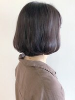 リコ(LIKO)&nbsp;深みカラーの大人ボブ☆デジタルパーマ/白髪染め/大人ヘア