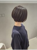丸みショート×簡単スタイリング