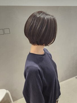 オン(ON) 丸みショート×簡単スタイリング