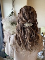 ヘアクリエイションソウル(Hair creation Sowl)&nbsp;【 Sowl 】ゆるっとハーフアップアレンジ