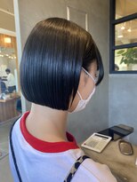 ヘアーリゾートレガロ 八尾店(Hair Resort regalo) 切りっぱなしボブ