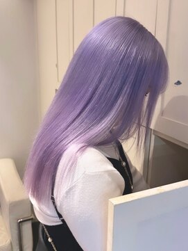 ベレーザ 渋谷(BELEZA) 5721ニュアンスカラーシースルーバングハイトーンカラー