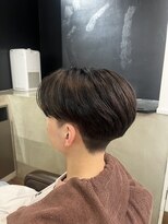 クロムトウキョウ ザ バーバー 新宿本店(CHROM TOKYO the Barber)&nbsp;毛流れセンターパート