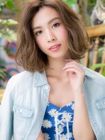 カバーヘア ブリス 大宮西口(COVER HAIR bliss)&nbsp;小顔抜け感くせ毛風ニュアンスエアリーボブh3大宮20代30代40代