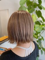 ギネス(Giness)&nbsp;熊本 ミルクティーベージュ 外ハネボブ