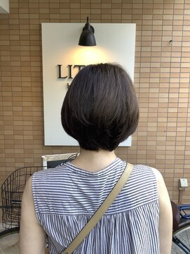 リトル(LITTLE) カット　リタッチカラー