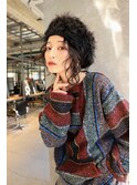 帽子に合うミディアムヘアー