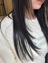 エッジ ヘア メイク(edge hair +make)&nbsp;顔周りレイヤー