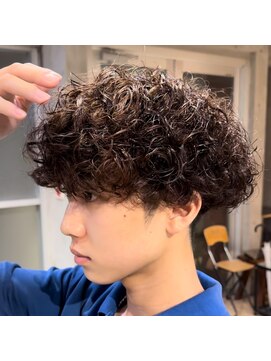 フィフスパーク(fifth PARK) プードルパーマ外国人風スペインカールスパイラル波巻き20代