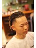 針金パーマ　