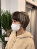 【心も髪もスッキリ/プチご褒美】デザインカット+ヘッドスパ￥7200
