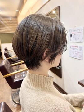 ヘアー グリーン(hair green) ショートボブ30代40代50代前髪なし【髪質改善/百合ヶ丘】