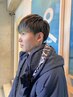 men'sカット＋炭酸ファストスパ+眉カット