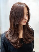 ジルバイジゼル(JILL by GiseL)&nbsp;ベージュブラウン/ローレイヤーカット