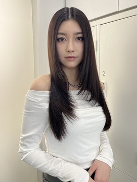 ユーフォリア 新宿通り(Euphoria) ストレート/レイヤー/韓国レイヤー