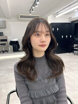 メルバイグラフ 梅田(mel by GRAFF)&nbsp;髪質改善艶髪 愛され韓国風前髪カット小顔梅田