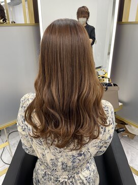 ジュイル シブヤ(JEWIL SHIBUYA) ニュアンスパーマ/くすみベージュ/韓国風巻き