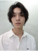 初めてのパーマでも◎ラフな質感が人気のシャドウパーマ
