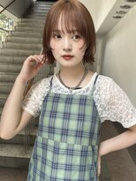 トリッカ 銀座(tricca)&nbsp;ウルフレイヤー/ウルフカット/顔まわりレイヤー/ボブウルフ