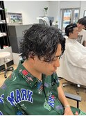 men's/MEN'S/メンズカット/メンズパーマ/郡山/眉毛/サーフカール
