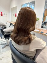 ピピバイヨーク(pipi, by yoke.)&nbsp;艶髪/レイヤーカット/髪質改善/ミルクティーブラウン