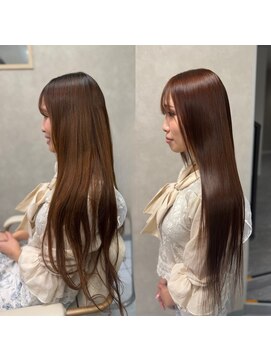 ロング特化の髪質改善縮毛矯正｜艶と潤いが続く
