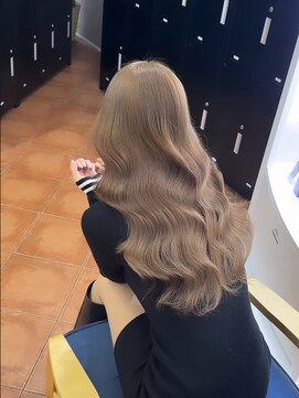 ジュイル シブヤ(JEWIL SHIBUYA) JEWIIL 渋谷 中島 ブリーチなしミルクティーカラー