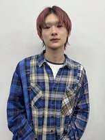 PARKiiiNG 心斎橋　ブリーチ/ダブルカラー/パーマ/メンズ【パーキング】&nbsp;刈り上げセンターパート