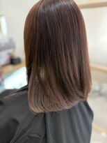 ソウ(SOU 想)&nbsp;《上品インナーピンクカラー》ミディアムボブ