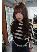 アイダブリューティー ヘア デザイン(IWT hair design)&nbsp;One color beige × Layer cut