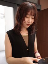 ピュー(Piu-)&nbsp;【レイヤーパーマ/渥美怜子】ウェーブ/ミディアムレイヤー