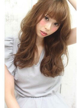 ロゼ 石橋(Rose) 【Rose】シフォンカール×フェミニン×ロング☆