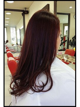 メタ(META) カット + 毛髪再生プレミアムカラー(赤味のあるブラウン)