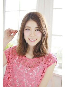 グラム ヘアーメイク(gram hair make) 大人のカジュアルセミロング