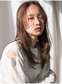 salon sea 抜け感のあるナチュラルストレート