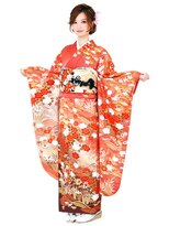 ゲッカビジン(GEKKABIJIN)&nbsp;レンタル振袖FS-42 37000円《東京着物レンタル/六本木月下美人》