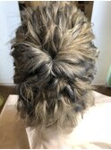 ハーフアップ