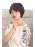 大人カッコいいショートヘア