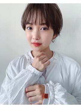 ベル 銀座5丁目店(Belle) 男性にも好感度の高い女性らしい小顔ショート(骨格補正)銀座