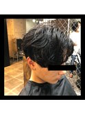 えもえもカルマパーマ センターパート