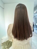 ジーナ 船橋(Zina)&nbsp;大人かわいい20代30代40代小顔ショコラベージュ１Zina船橋