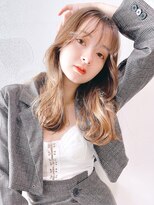 アイティーバイアルバム 八王子店(IT by ALBUM)&nbsp;韓国風くびれヘアまろベージュ_チェリーブラウン_39000