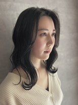 ヘアサロン コレハ(hair salon CoReha)&nbsp;【波巻きウェーブ×オリーブアッシュ】高橋