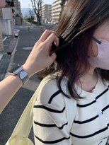 リー 甲子園(Lee) インナーカラー × ムラサキ