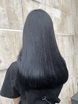 ラグーン 原宿 表参道(LAGOON) 【LAGOON】黒染めなしのブルーブラック♪