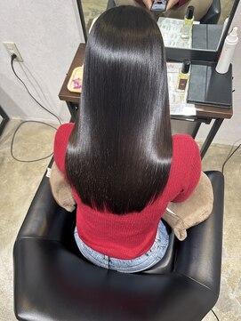 メリー オオサカ(Merly Osaka) 艶々すぎ！韓国風暗髪カラー_black brown_