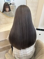 ラビス クローバー(Lovis clover)&nbsp;大人グレー/アッシュグレー/レイヤーロング/韓国カラー