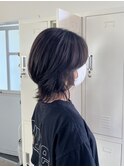 【 Clap】大人可愛い20代30代40代ウルフカット/顔まわりレイヤー
