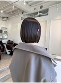 サラ艶/切りっぱなしボブ[表参道/ブリーチ]Mai